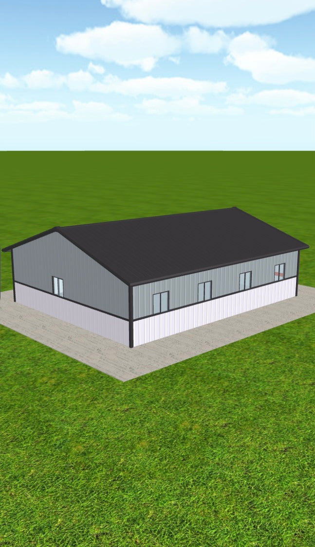 32x40x9 Pole Barn Package