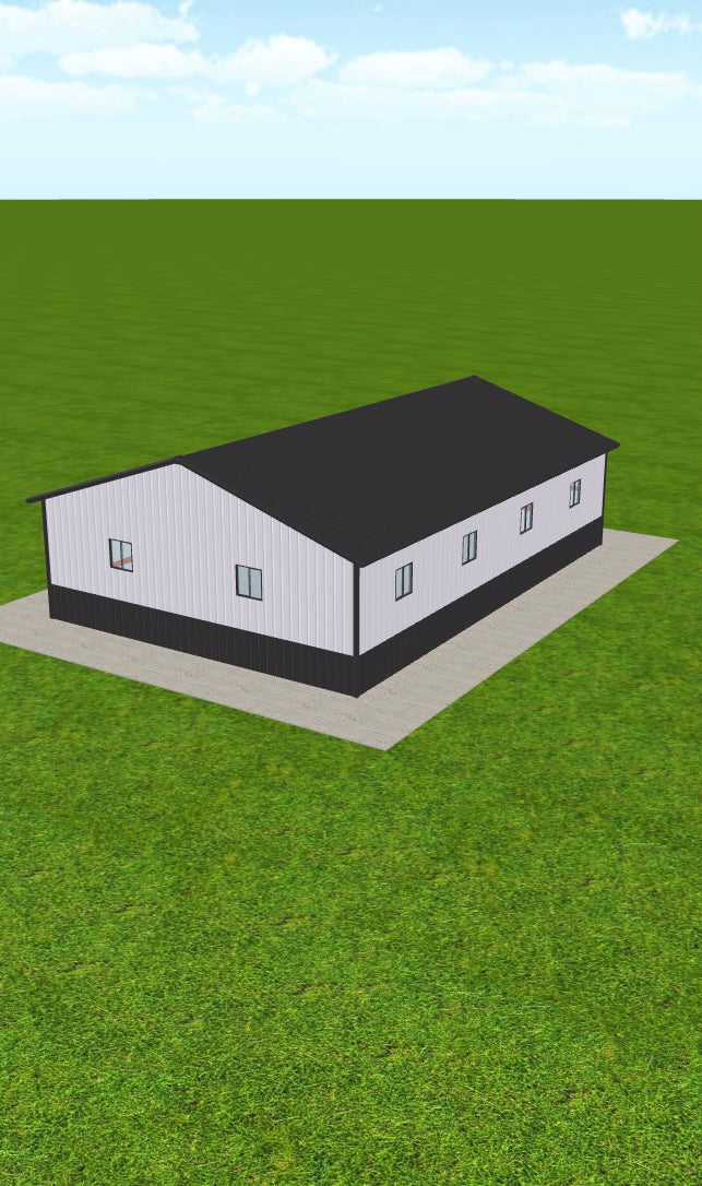 40’x60’x14’ Pole Barn Package W/ Garage